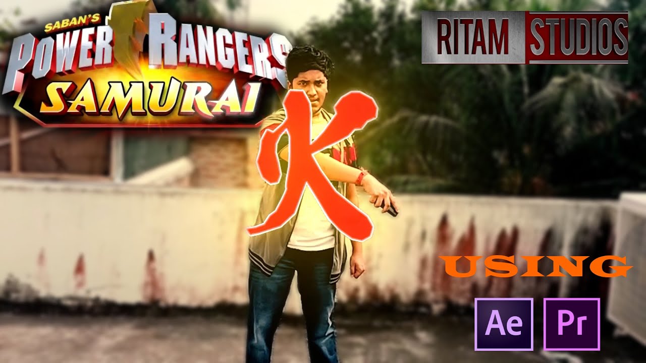 Power Rangers Samurai morph....THE MOST REALISTIC ONE !!!!!!!! I After Effects I Ritam Studios