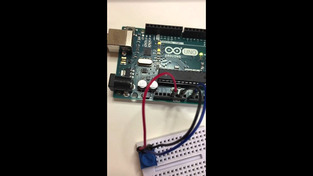 Arduino: Basics-Analog Read Serial