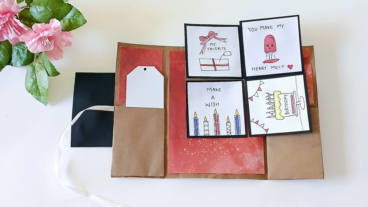 Handmade Birthday Card Idea | DIY Birthday Card | How to Make