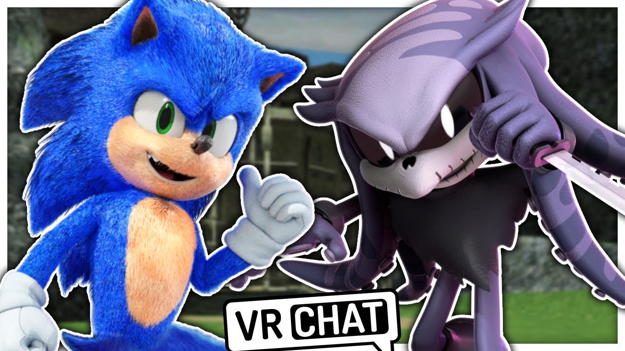 Movie Sonic Meets Mimic In VR CHAT!!