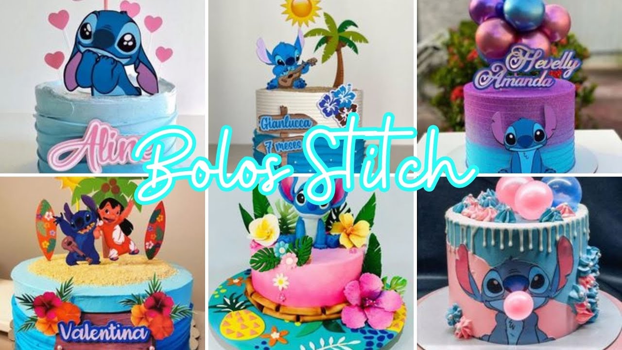 🎂Bolos Stitch | Stitch Cakes  #bolo #cake