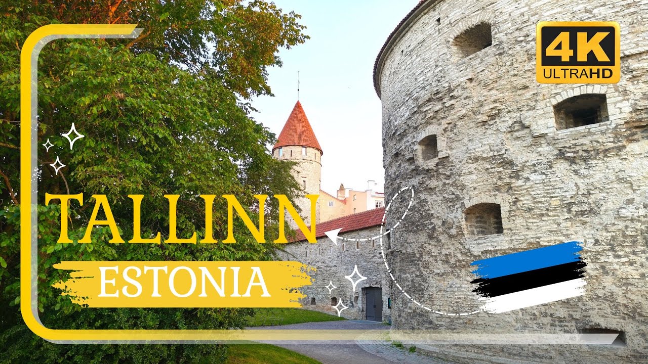 Estonya’nın Masalsı Başkenti Tallinn | 800 Yıllık Taş Duvarların Arasında Modern Bir Dünya- [4K UHD]