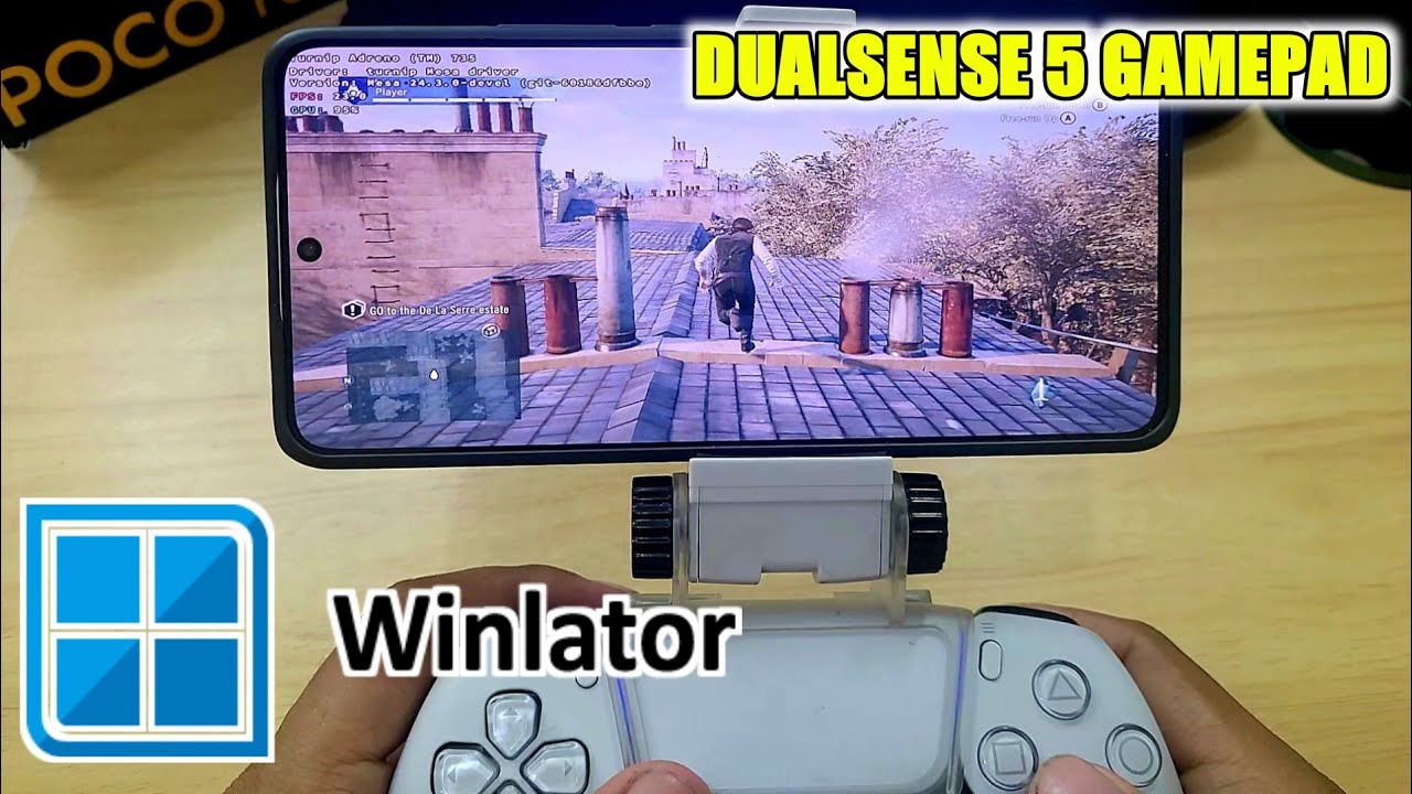 WINLATOR FROST GLIBC 7.1.3 DUALSENSE 5 GAMEPLAY