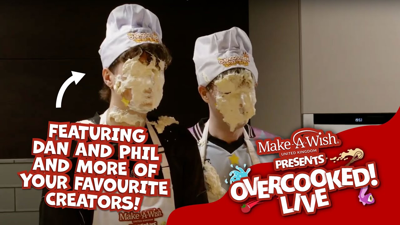 Rewatch the incr-edible Overcooked Live featuring Dan and Phil! | @Team17Ltd  | #MakeAWishUK