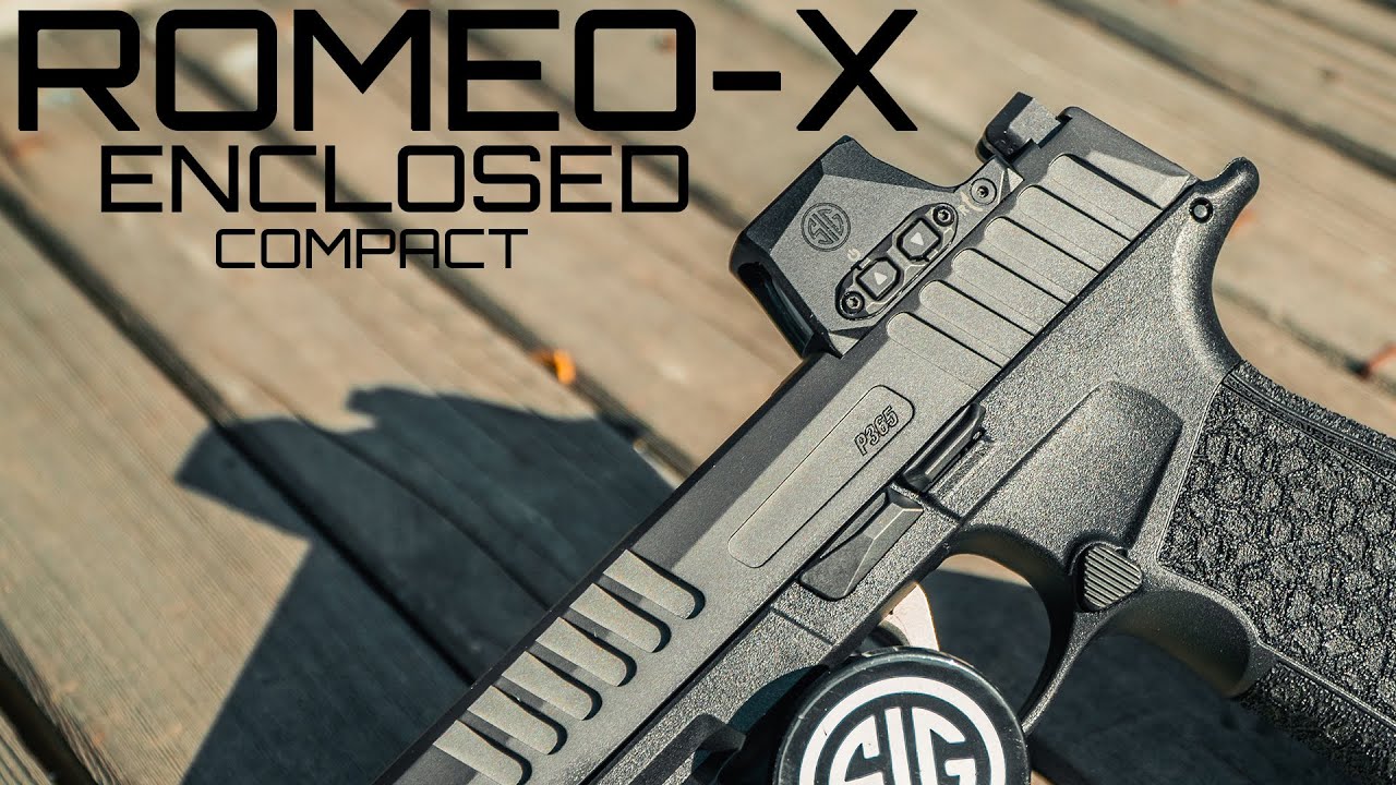 СОВЕРШЕННО НОВЫЙ коллиматорный прицел Romeo-X Enclosed Compact от Sig Sauer!