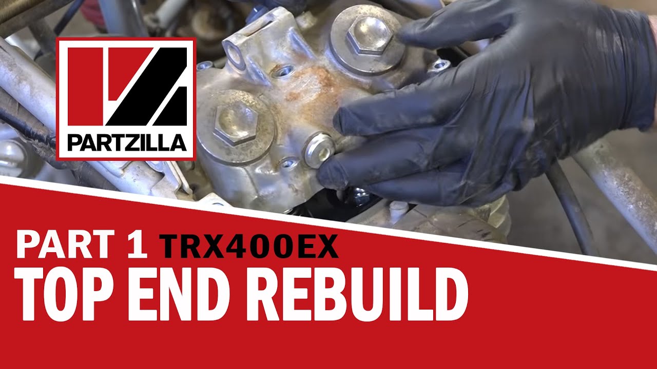 Honda 400EX Top End Rebuild Part 1: Disassemble | Partzilla.com
