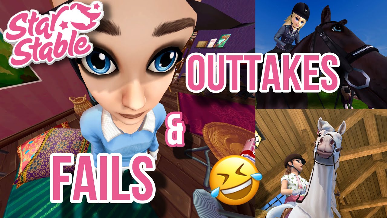 Outtakes, Fails & lustige Momente!😂 ft. Mira Pandasteel🩷 // Star Stable Online