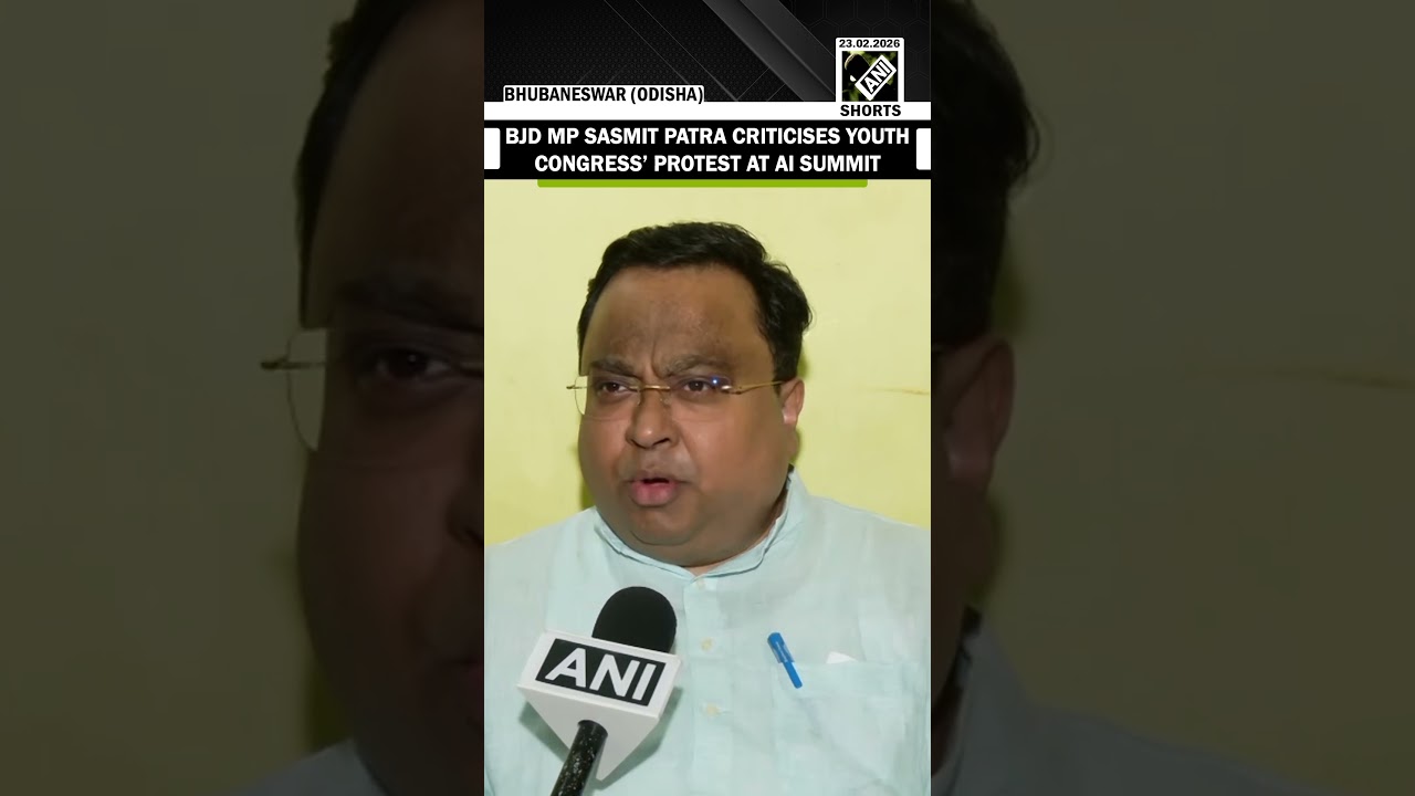 &ldquo;Not appropriate&hellip;&rdquo; BJD MP Sasmit Patra criticises Youth Congress&rsquo; protest at AI Impact Summit