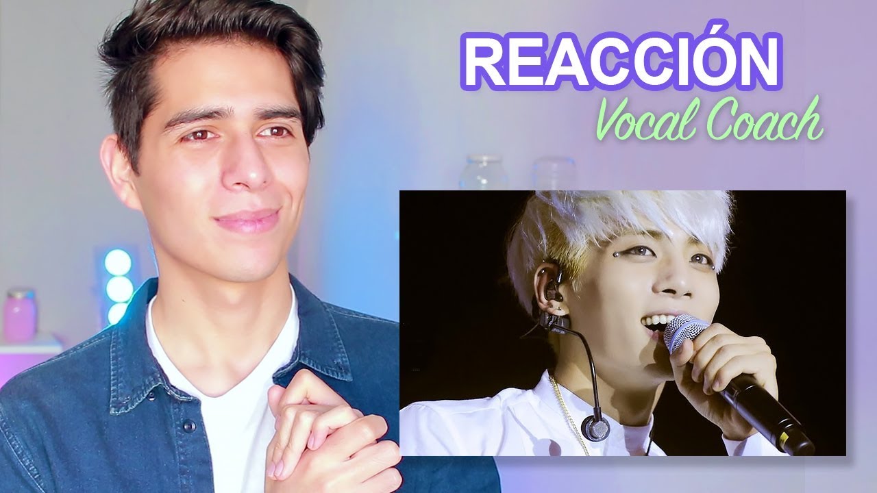 Reacción a la Voz de JONGHYUN (SHINee) Vocal Coach Reacciona Mejores Vocals | Vargott