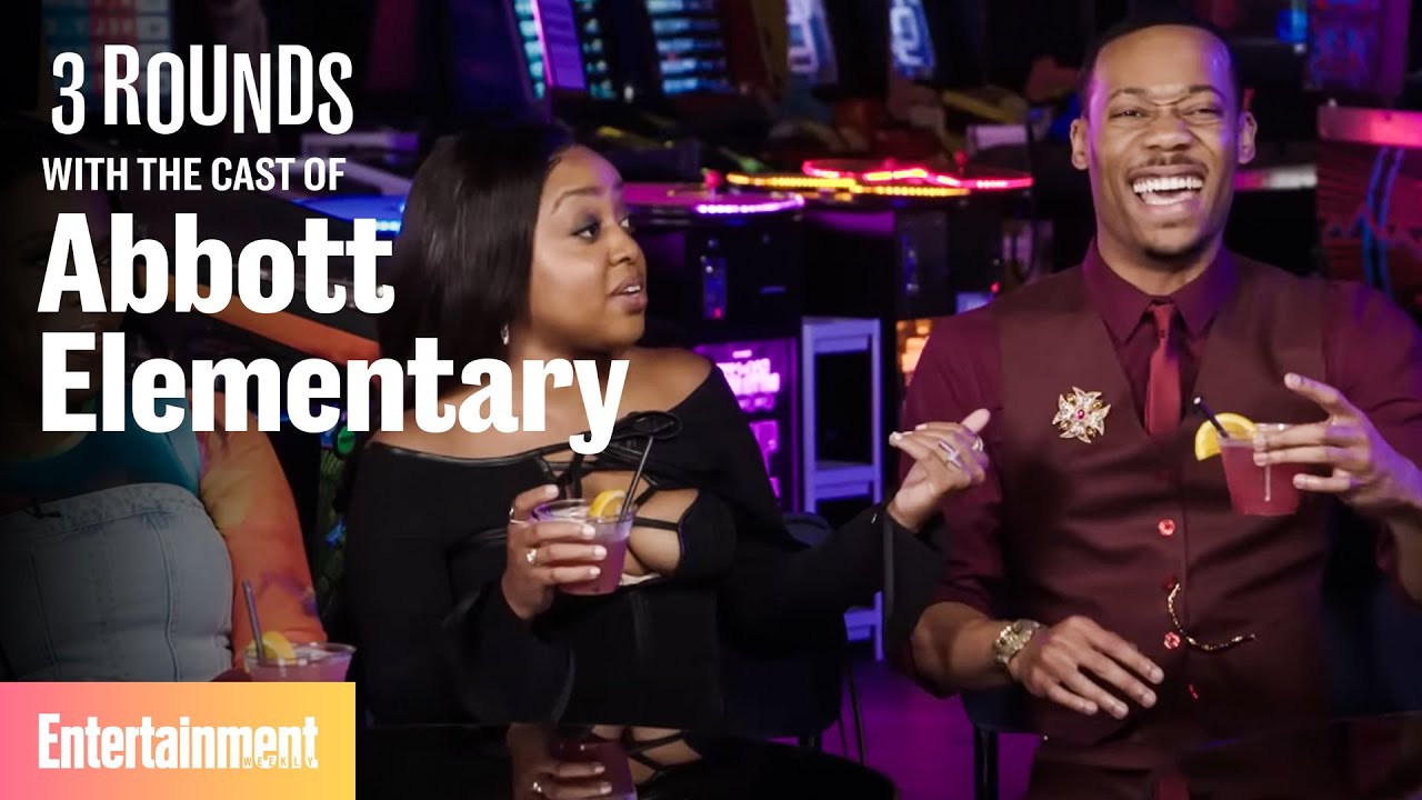 'Abbott Elementary' Cast Drinks 3 Rounds | Entertainment Weekly