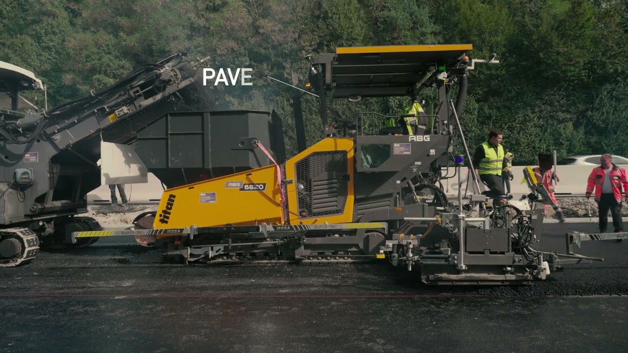InfraROB - Autonomous paver STRABAG