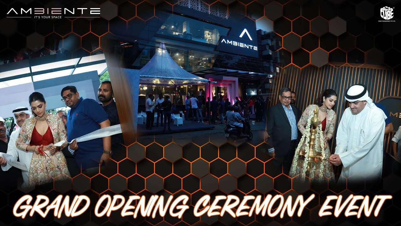 Ambiente - Grand Opening Ceremony Event | Inaugural function Kerala | Corporate Events Planners