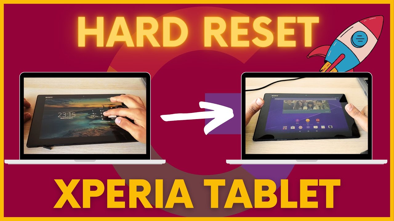 SONY XPERIA TABLET HARD RESET / REMOVE PIN PASSCODE PATTERN / XPERIA COMPANION
