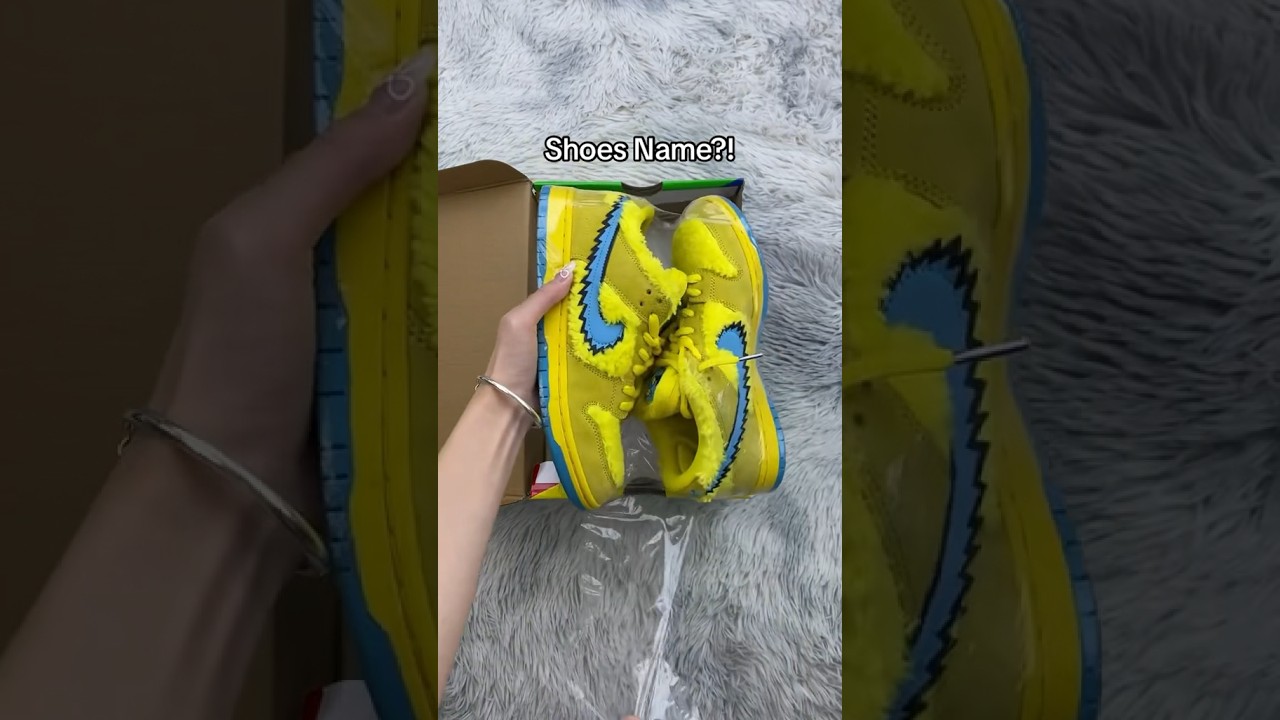 SB Dunk Low Grateful Dead Bears Opti Yellow