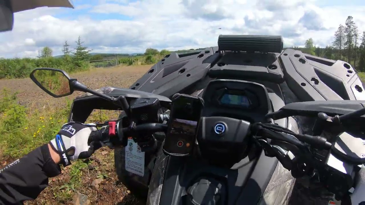 CF MOTO CFORCE 520 Gen 2. The quarry & bridge