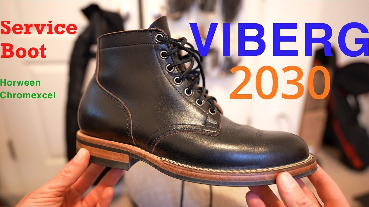 Viberg - 2030 Service Boot. The #1 High End Heritage Boot from Canada. In Horween Chromexcel Leather