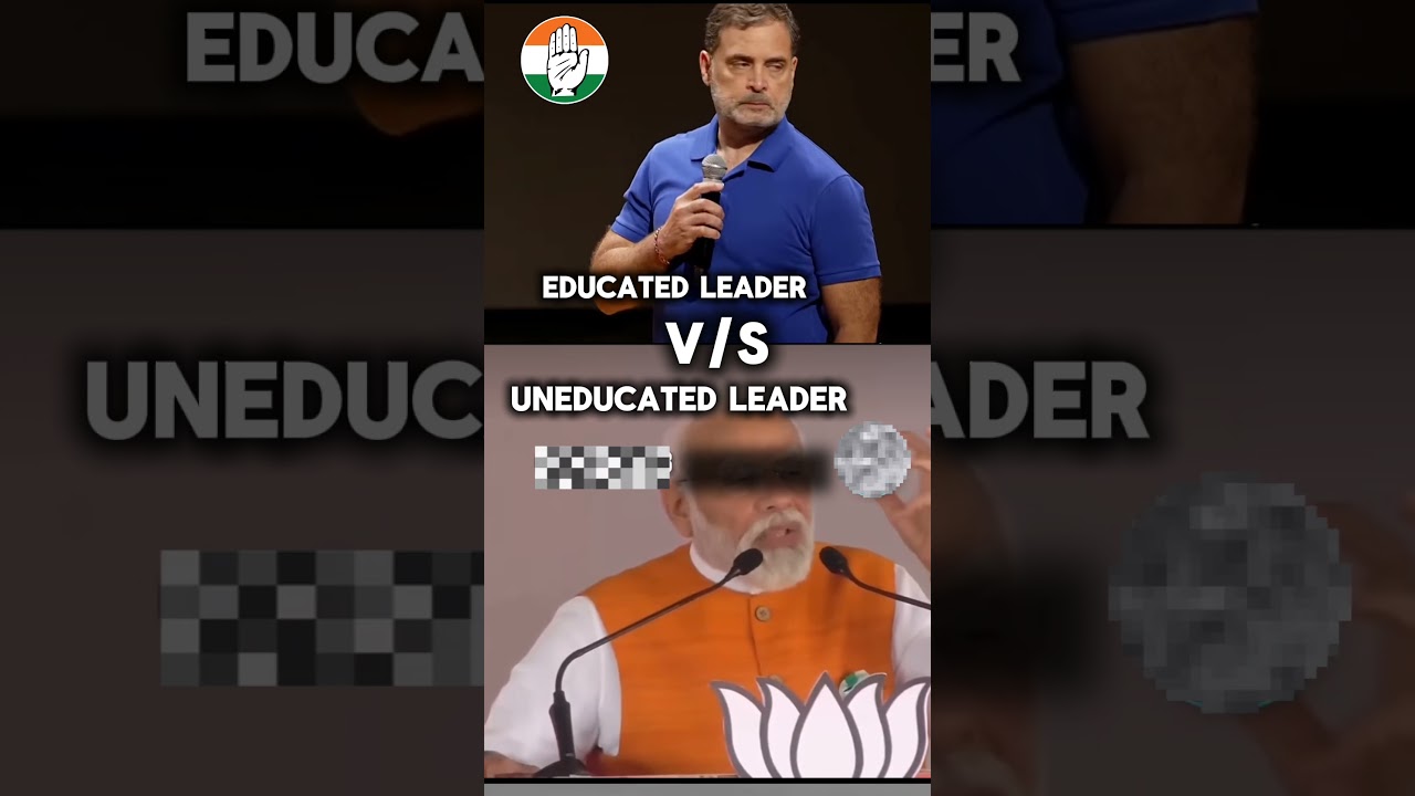 Congress v/s bjp leadership