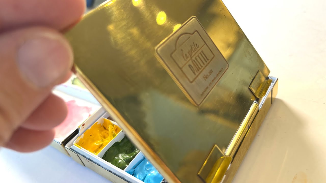 Choosing colors for la petite watercolor palette