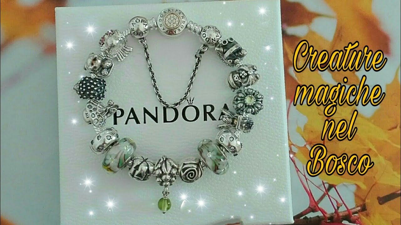 🍃🍁 BRACCIALE PANDORA ~ Creature magiche nel bosco 🍁🍃