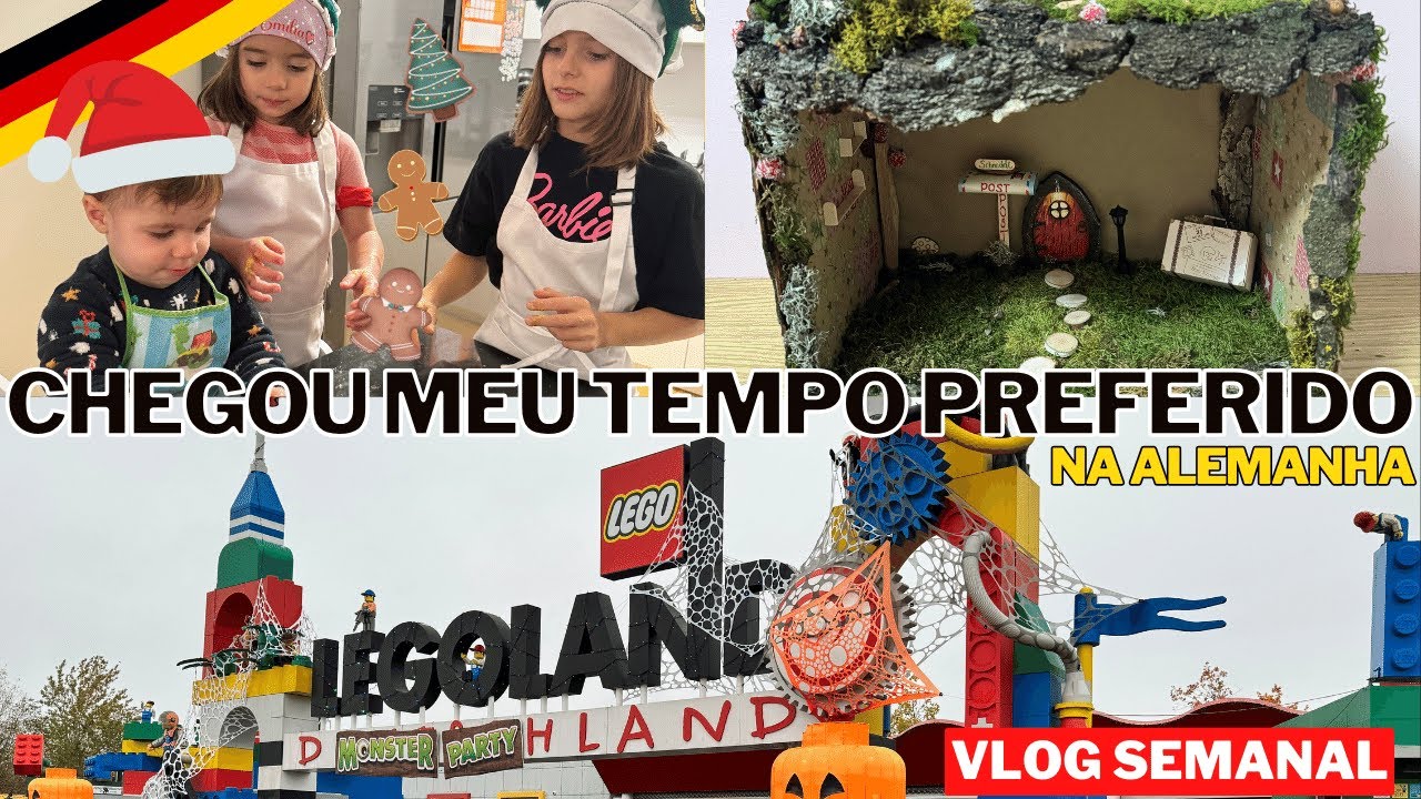 OLHA QUEM VEM PRA NOSSA CASA! | DECEPCIONADOS COM O LEGOLAND & PARQUE 'BERGTIERPARK BLINDHAM'