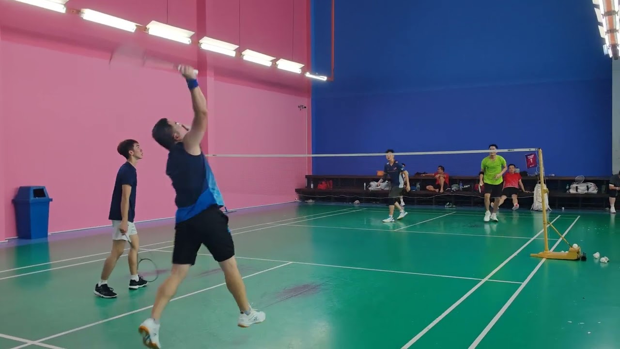160326 MD Dyson/Lai VS Alan/Shyang Social Badminton 