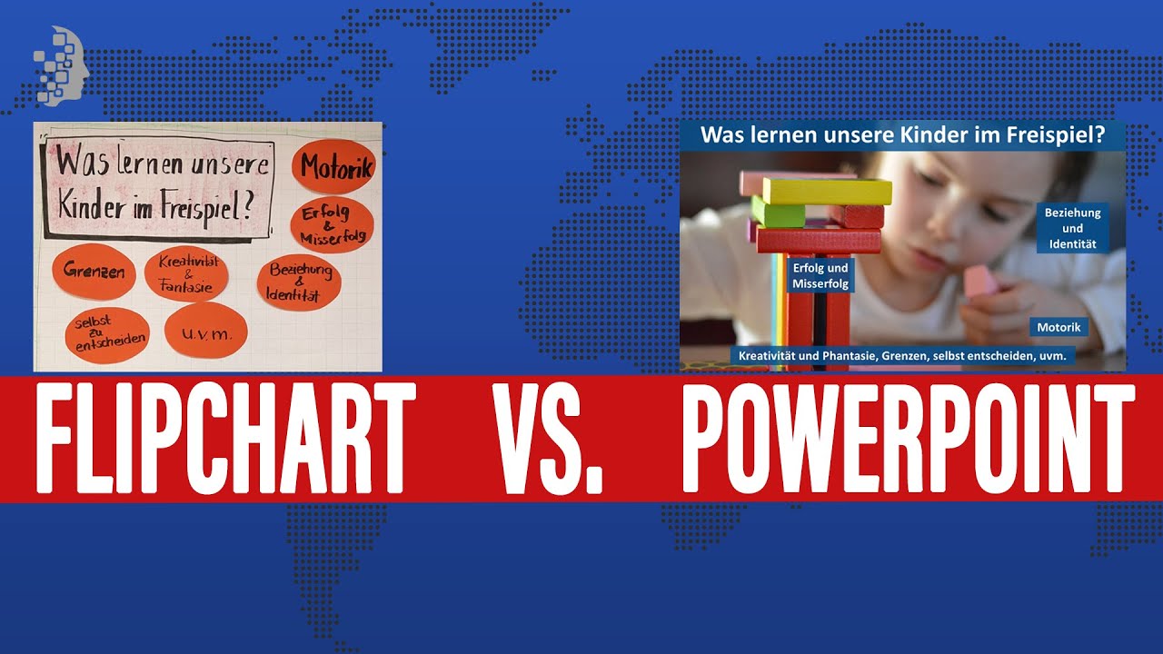 Langweilige Aufzählungen interessant gestalten. Von Flipchart zu Powerpoint