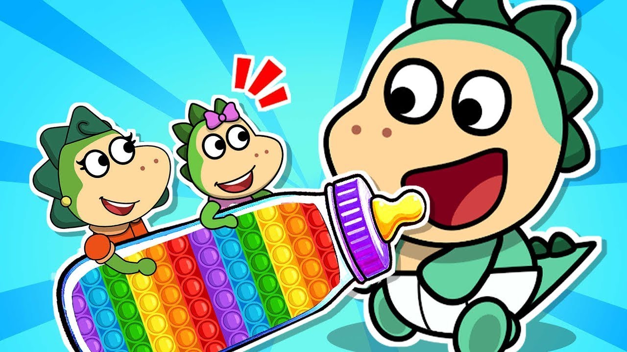 😨 ¡Ay, no! ¡El bebé Goo es ENORME! ¡Cuidando a un bebé gigante! Historias para niños de Fire Spike 🔥