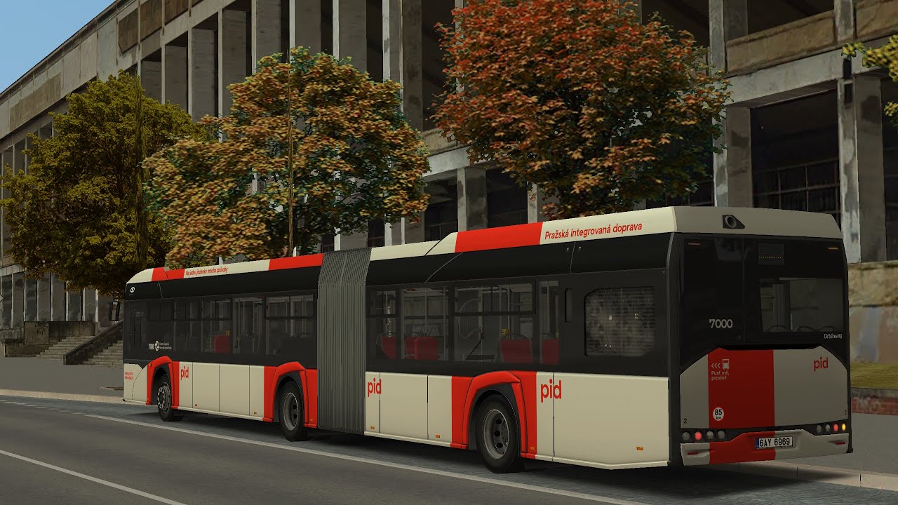 OMSI 2 | Solaris Urbino IV 18M | Prague Citybus | Linka 143