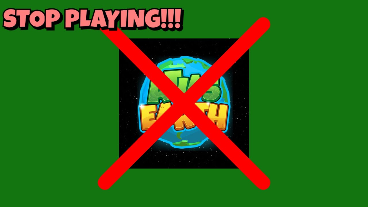STOP PLAYING ATLAS EARTH!!! (if you're burned out) (rant)