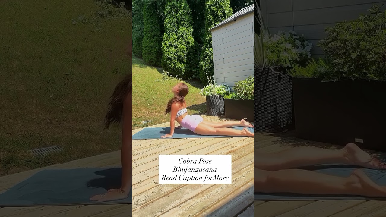 Cobra - Bhujangasana yoga flow posture asana