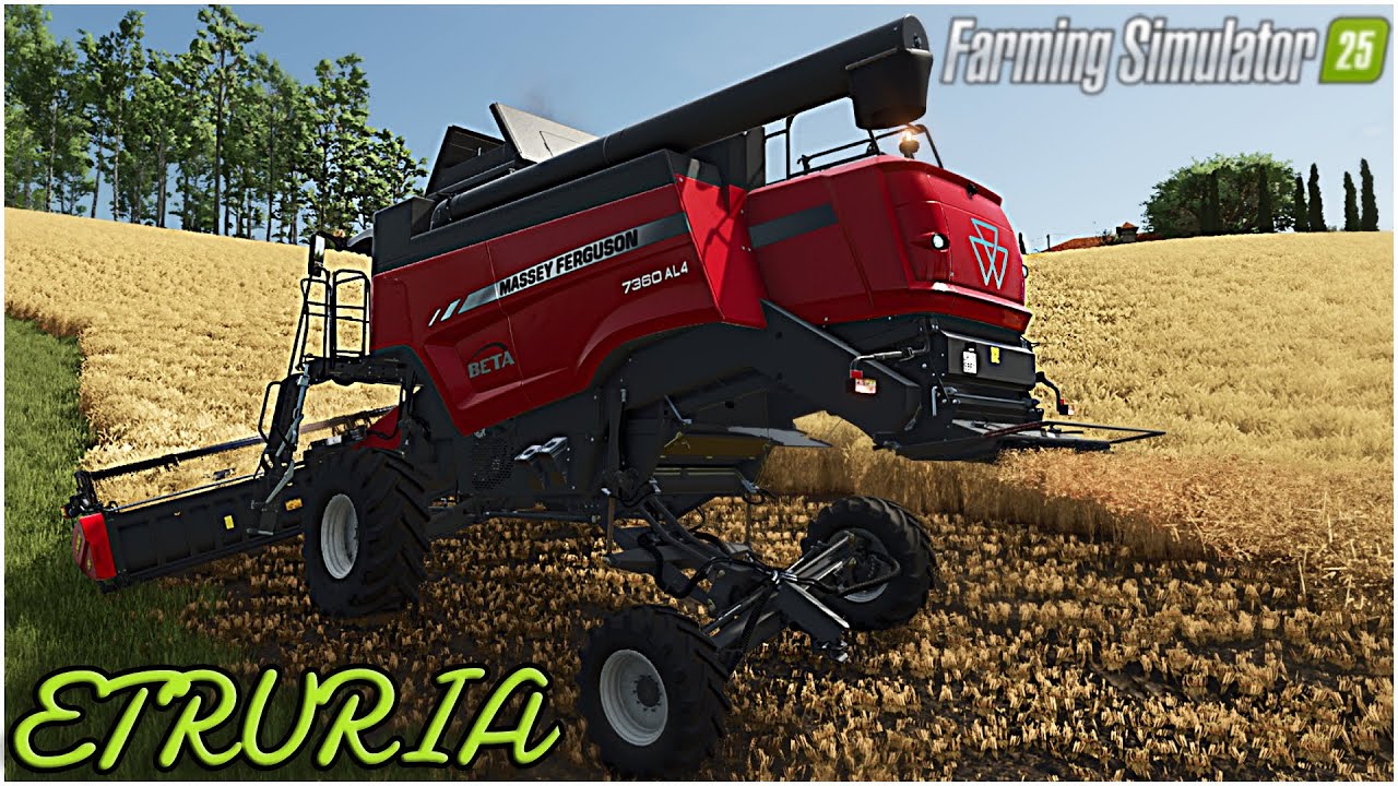 ETRURIA FS25 #17 - TREBBIAMO CON MASSEY FERGUSON AUTOLIVELLANTE - GAMEPLAY ITA #PCGamePassPartner