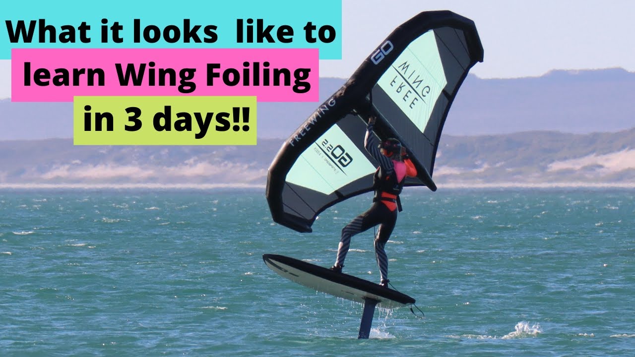 What it looks like to learn Wing Foiling in 3 days: My new light-wind  addiction after 1002 crashes!