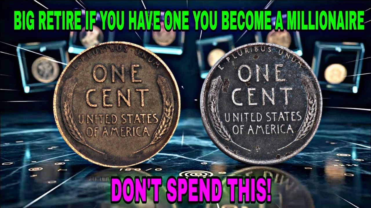Check Your Pocket Change NOW! 🔍 TOP 5 Wheat Pennies Rare Coins Worth HUGE Money in Today’s Market!