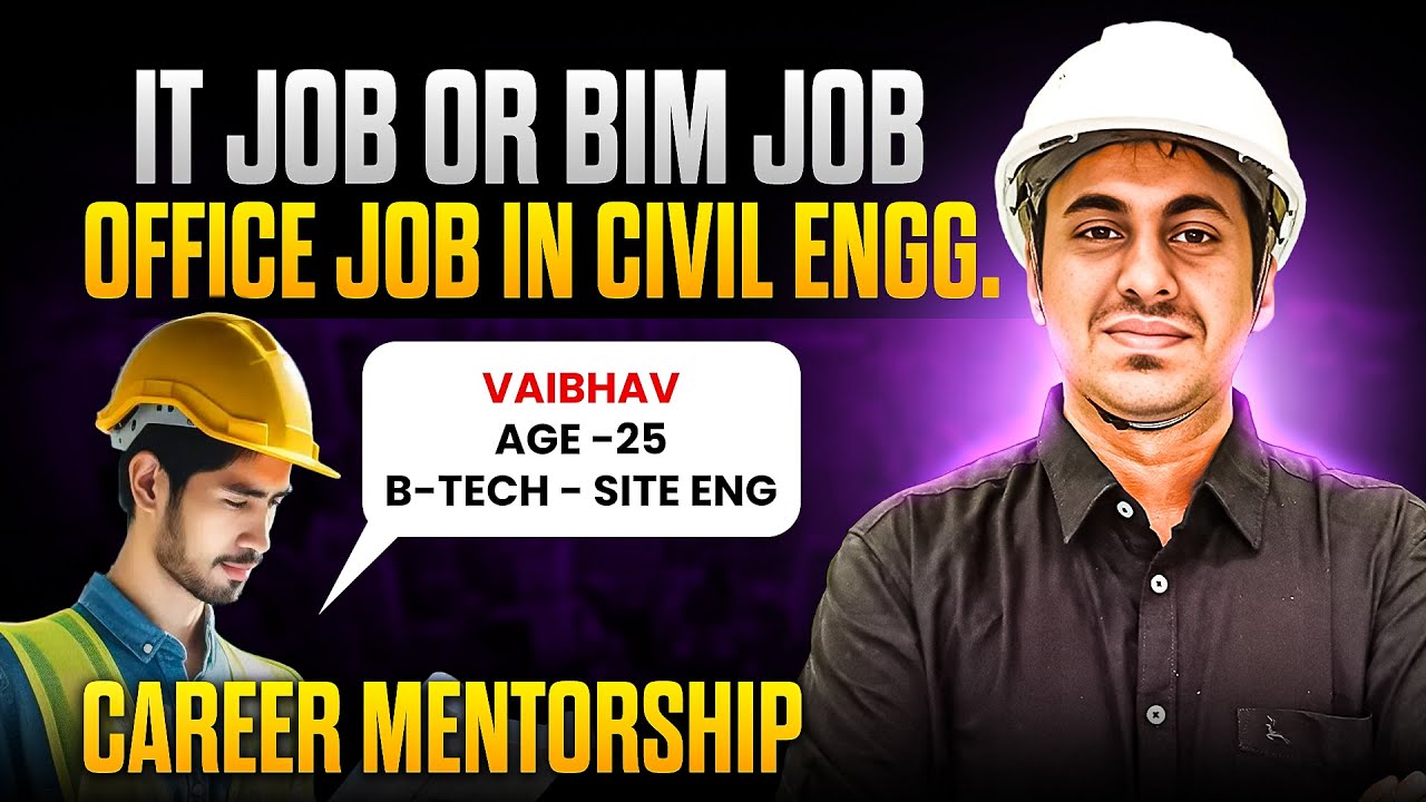 IT Job or BIM Job❓ Which Path for Civil Engineers?