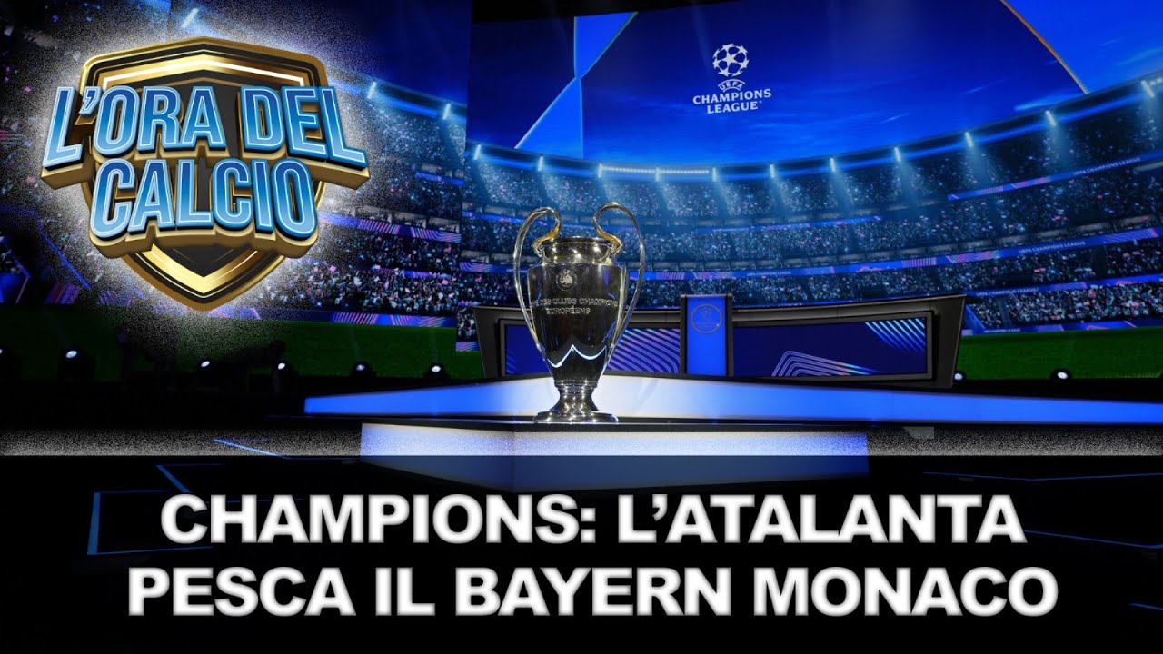 Champions: l’Atalanta pesca il Bayern di Monaco