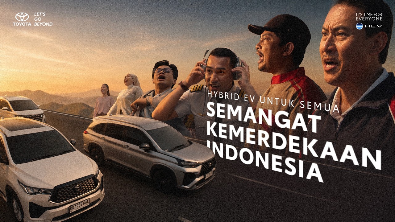 TOYOTA HYBRID EV UNTUK SEMUA SEMANGAT KEMERDEKAAN INDONESIA