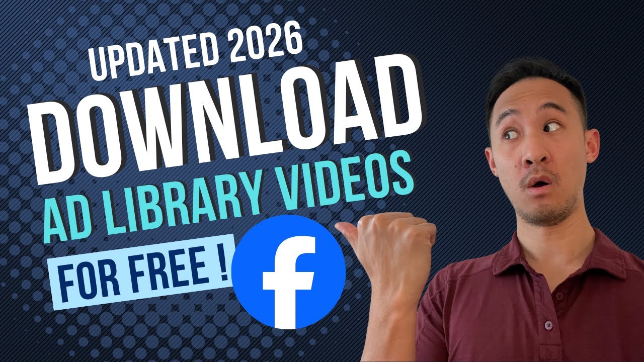 Download Videos from Facebook Ad Library for FREE (Works in 2026)