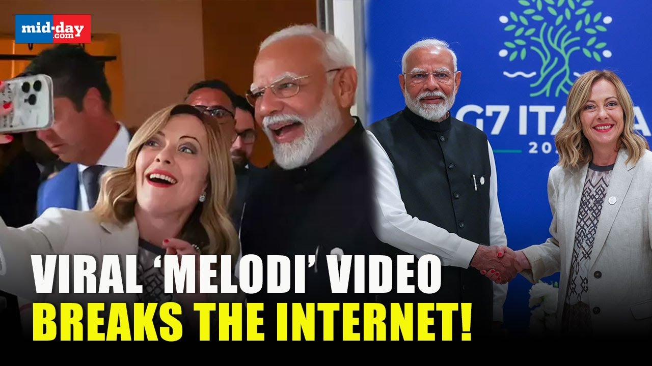 Melodi Viral Video: Italy PM Giorgia Meloni&rsquo;s selfie video with PM Modi goes viral