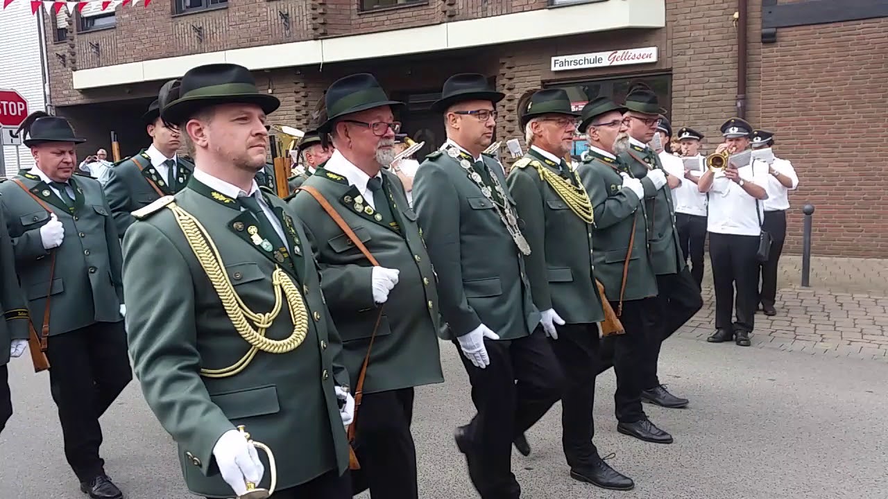 Schützenfest Bedburdyck/Stessen 2018 - Morgenparade #2