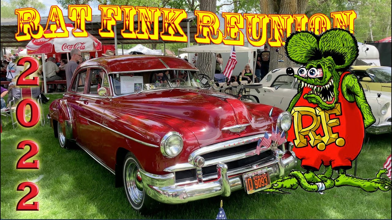 Utah's Best Car Show?  Rat Fink Reunion 2022!  Part II