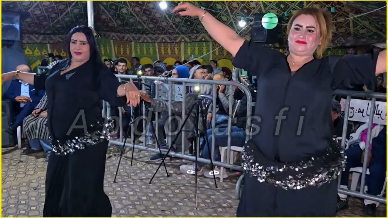 شيخات خوت لعلام واللون الأسود الموزون كيفرفر الحيحة في عراسية لمعاشات مول البرݣي✅💥