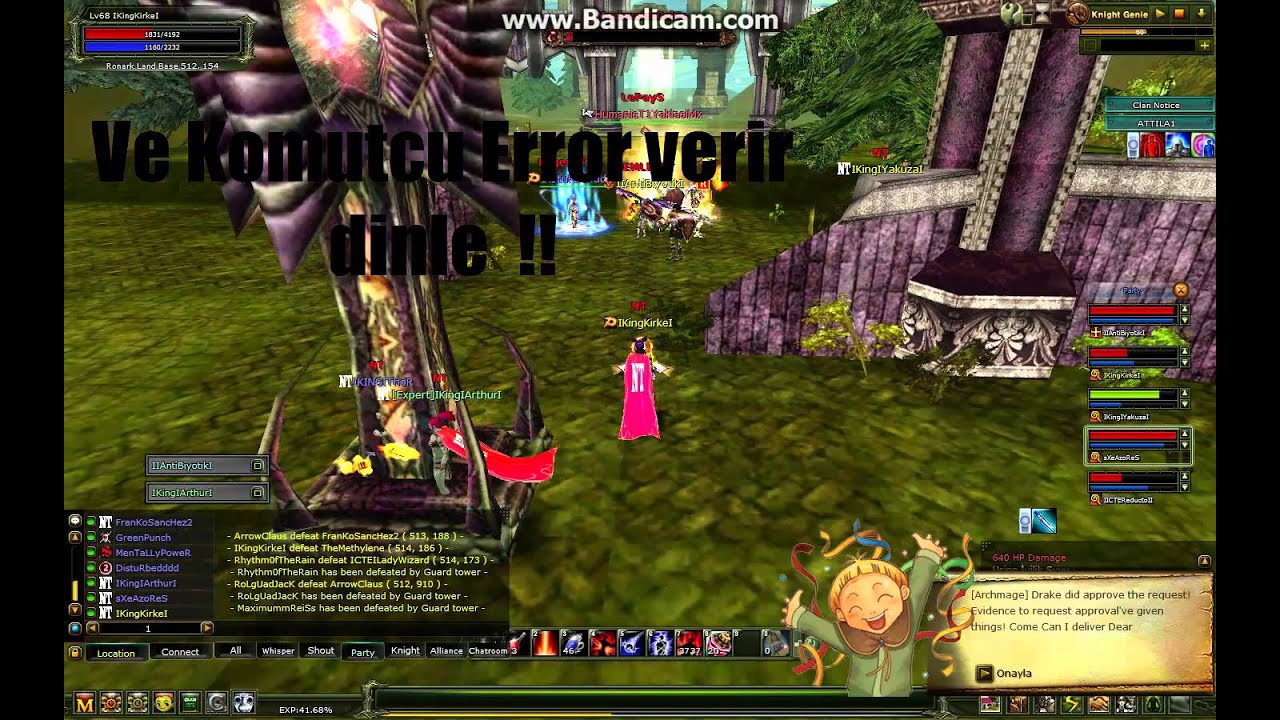 NT CLANI PK VİDEO 3 Ronark Land Base