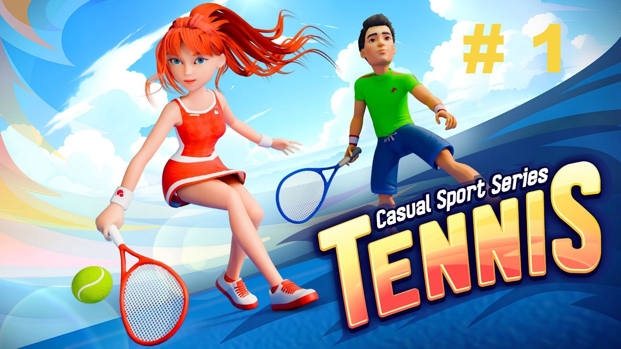 Casual Sport Series: Tennis | Rival duro | # 1 | PS5