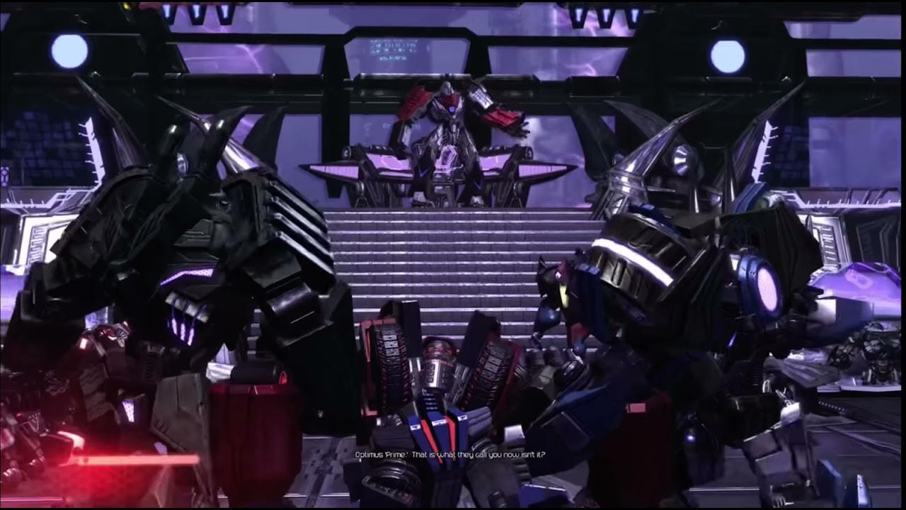 Silence Simp! Megatron puts Starscream in his place