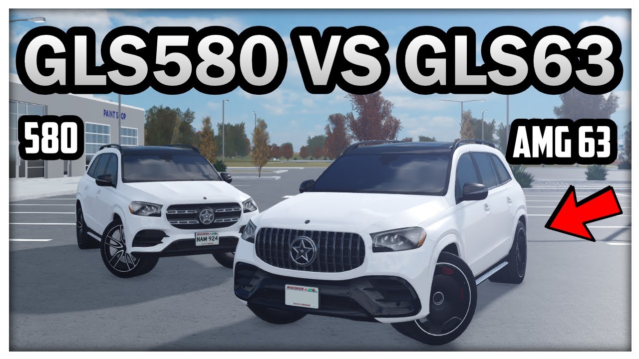 COMPARING THE GLS580 VS GLS63 AMG! | Roblox Greenville