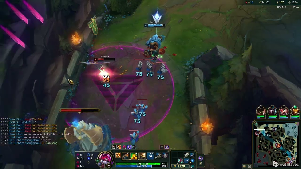 gangplank vs akali cái tôi cao và cái kết build thu thập crit