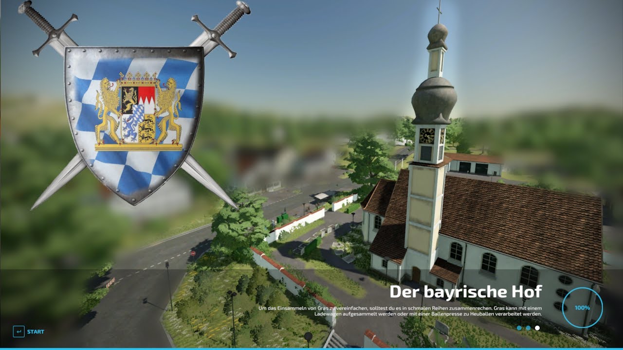 FS22 The Bavarian Farm Fly Thru