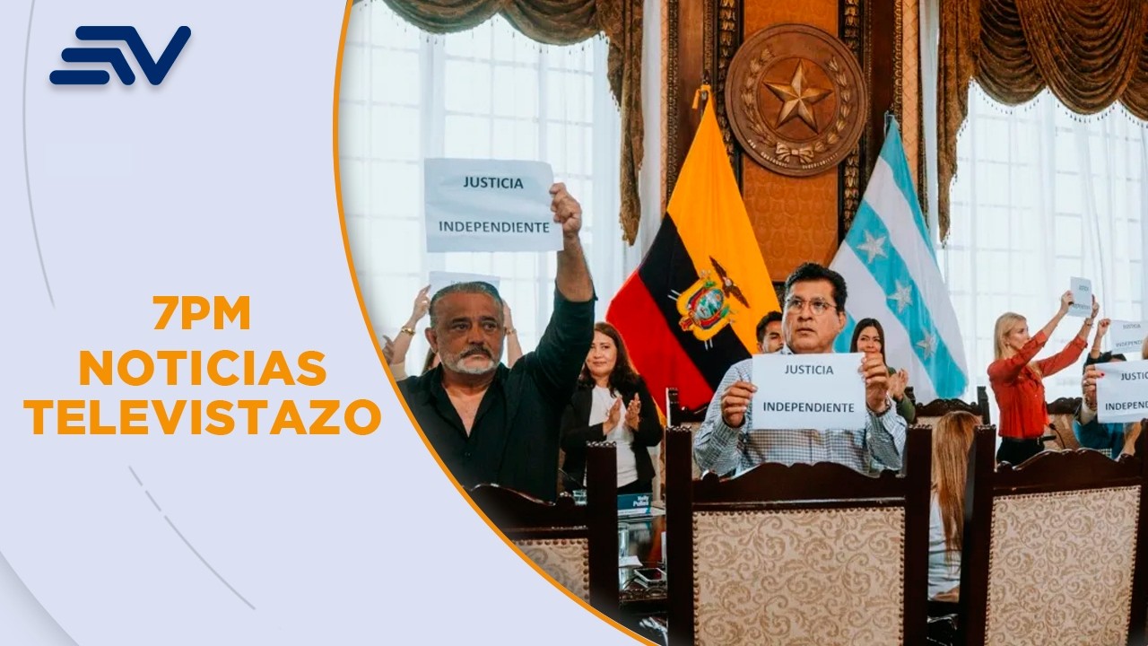 Concejo Cantonal de Guayaquil aprueba licencia para Aquiles Álvarez | Televistazo | Ecuavisa