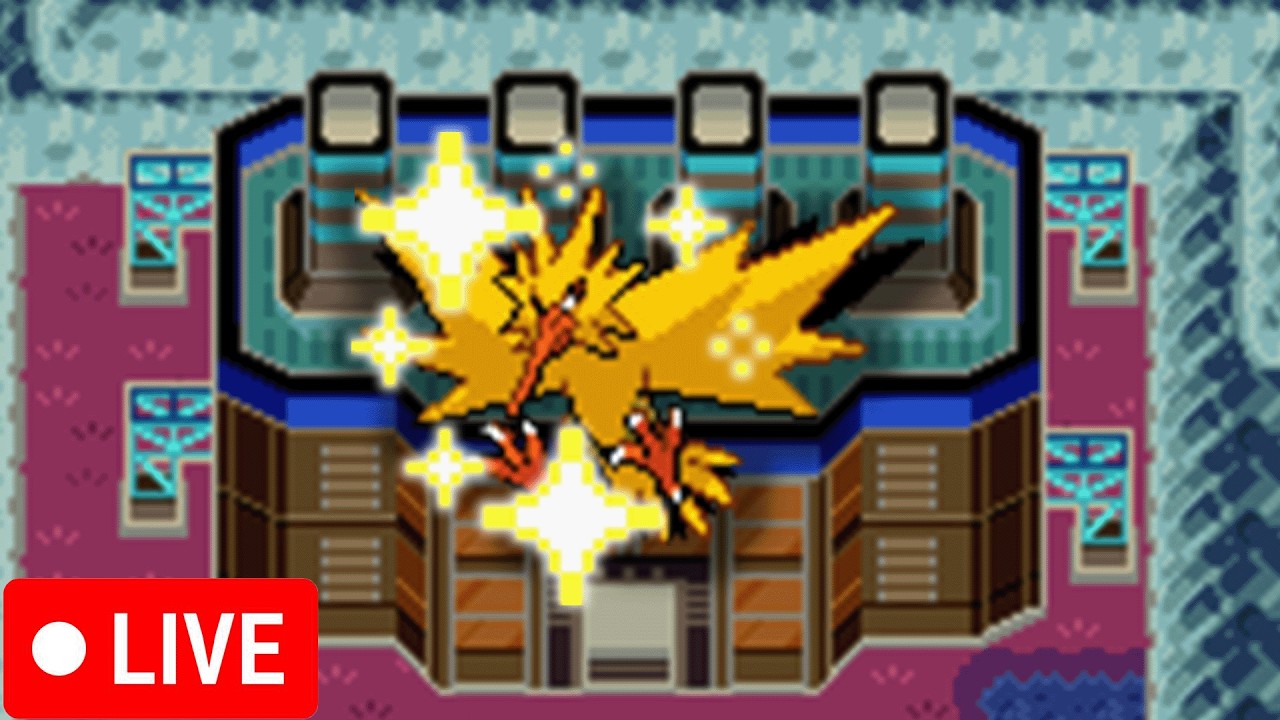 Shiny Hunting Zapdos In Pokémon Fire Red