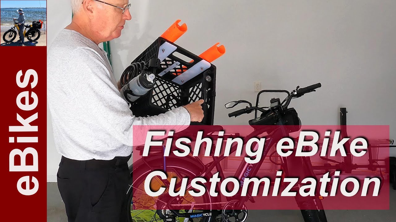 Fishing e Bike Accessories and Parts-  Magicycle Customization